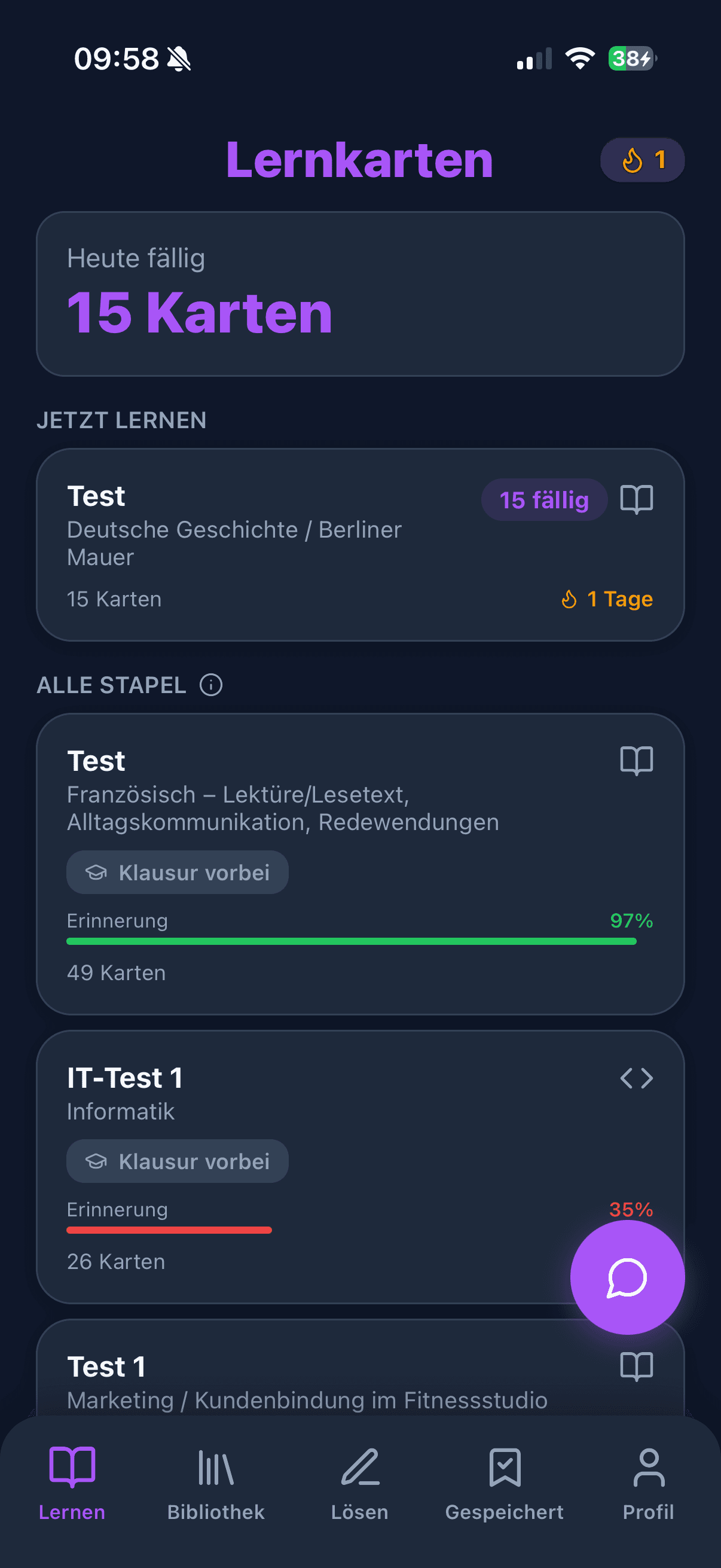 ReplioAI App – deine Lernplattform mit Lernkarten, Quiz und Aufgaben-Löser